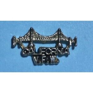 California VFW  Golden Gate Logo,Lapel pin